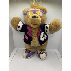 Teddy Grahams Honey Bear 12 Inch Plush Nabisco Vintage With Shoes and Jacket